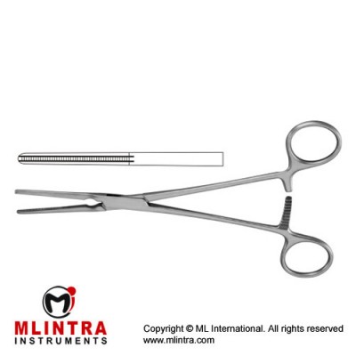 Potts Atrauma Coarctation Clamp Straight Stainless Steel, 21 cm - 8 1/4" Potts Atrauma Coarctation Clamp Straight Stainless Steel, 21 cm - 8 1/4"